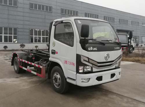 國六東風(fēng)多利卡車廂可卸式垃圾車D6