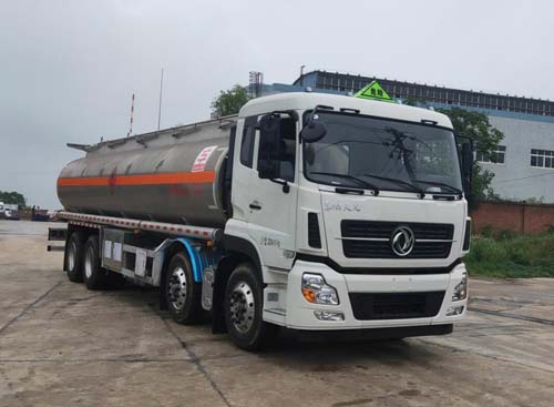 東風(fēng)天龍前四后八鋁合金運(yùn)油車(介質(zhì):汽油)30方